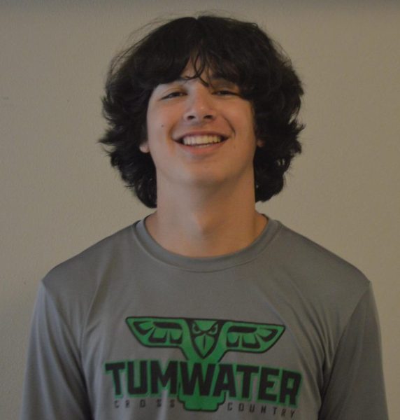 Freshman cross country runner Jackson Ruiz