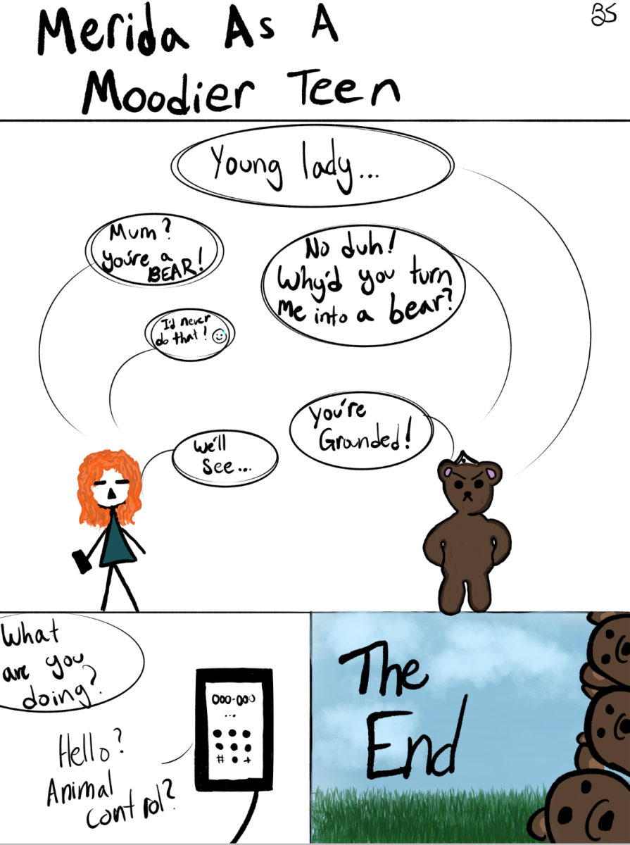 Merida As A Moodier Teen